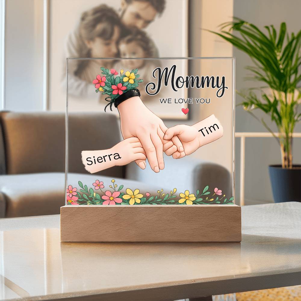 Personalized Mom Plaque That Brings Her to Tears