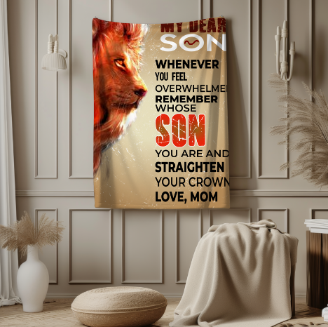 To My Son | FLM Arctic Fleece Blanket 50x60