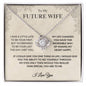To My Future Wife I LoveKnot Necklace