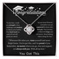 Graduation Gift- Love Knot Necklace
