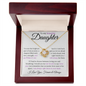 To My Daughhter - Love Knot NeckLace