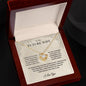 To My Future Wife I LoveKnot Necklace