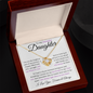 To My Daughhter - Love Knot NeckLace