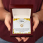 To An Incredible Mom | I Love You - Love Knot Necklace