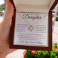 To My Daughhter - Love Knot NeckLace