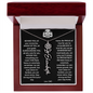 Graduation Gift - Personalized Flower Name Necklace