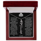 Graduation Gift - Personalized Flower Name Necklace