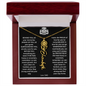Graduation Gift - Personalized Flower Name Necklace