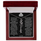 Graduation Gift - Personalized Flower Name Necklace
