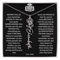 Graduation Gift - Personalized Flower Name Necklace