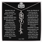 Graduation Gift - Personalized Flower Name Necklace