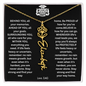 Graduation Gift - Personalized Flower Name Necklace