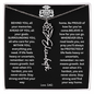 Graduation Gift - Personalized Flower Name Necklace