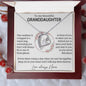 To My Beautiful Granddaughter | Forever Love Necklace