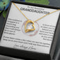 To My Beautiful Granddaughter | Forever Love Necklace
