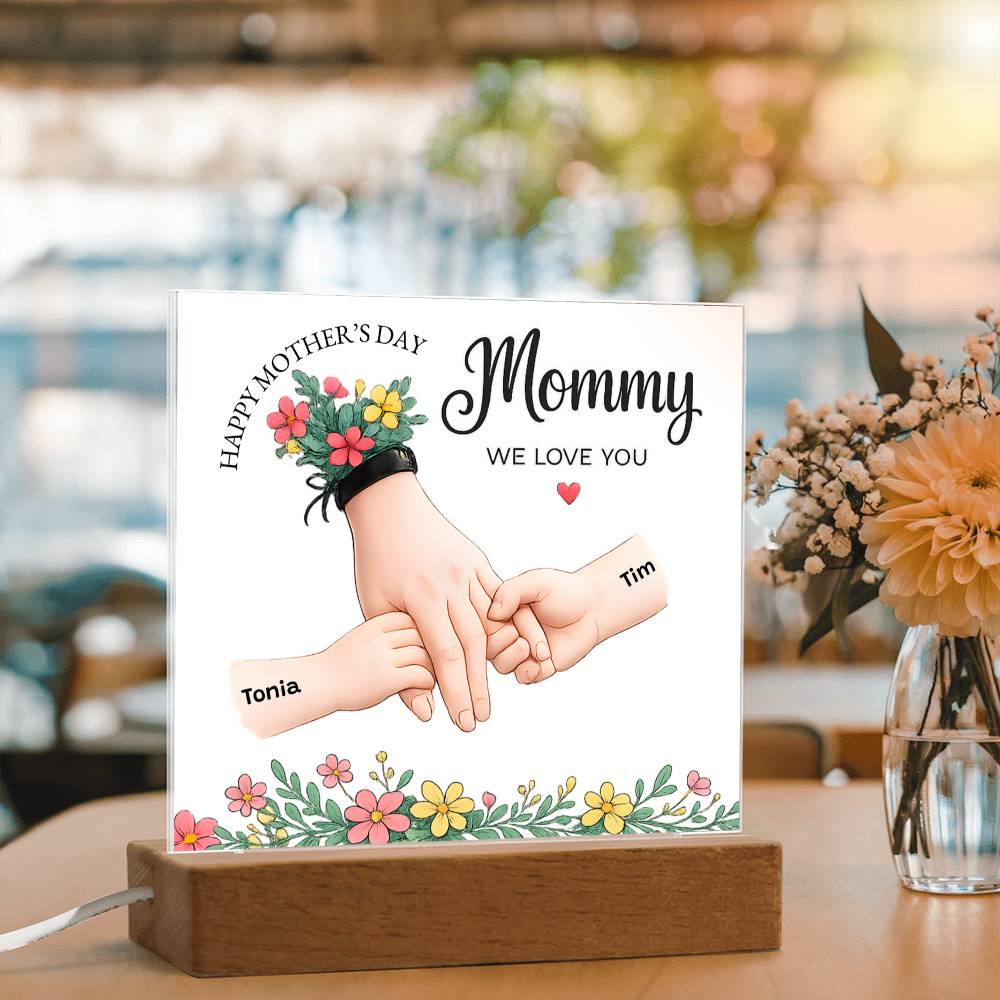 Personalized Mom Plaque That Brings Her to Tears
