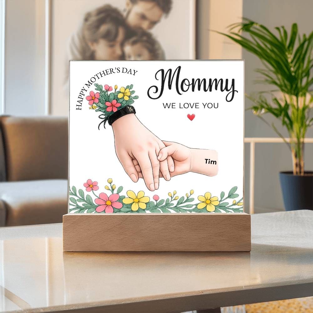 Personalized Mom Plaque That Brings Her to Tears