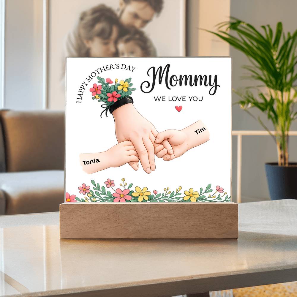 Personalized Mom Plaque That Brings Her to Tears