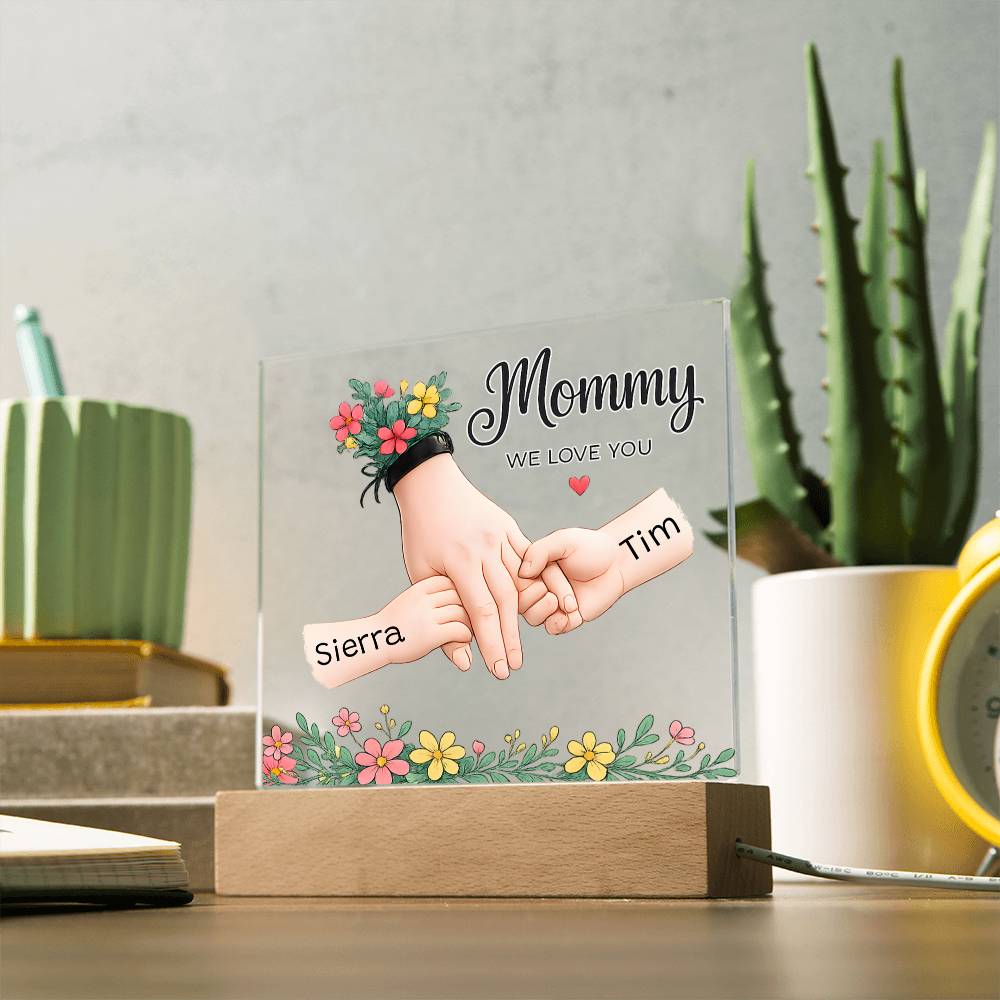 Personalized Mom Plaque That Brings Her to Tears
