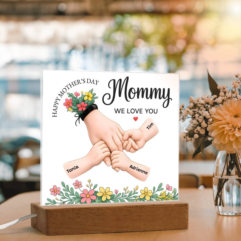 Personalized Mom Plaque That Brings Her to Tears