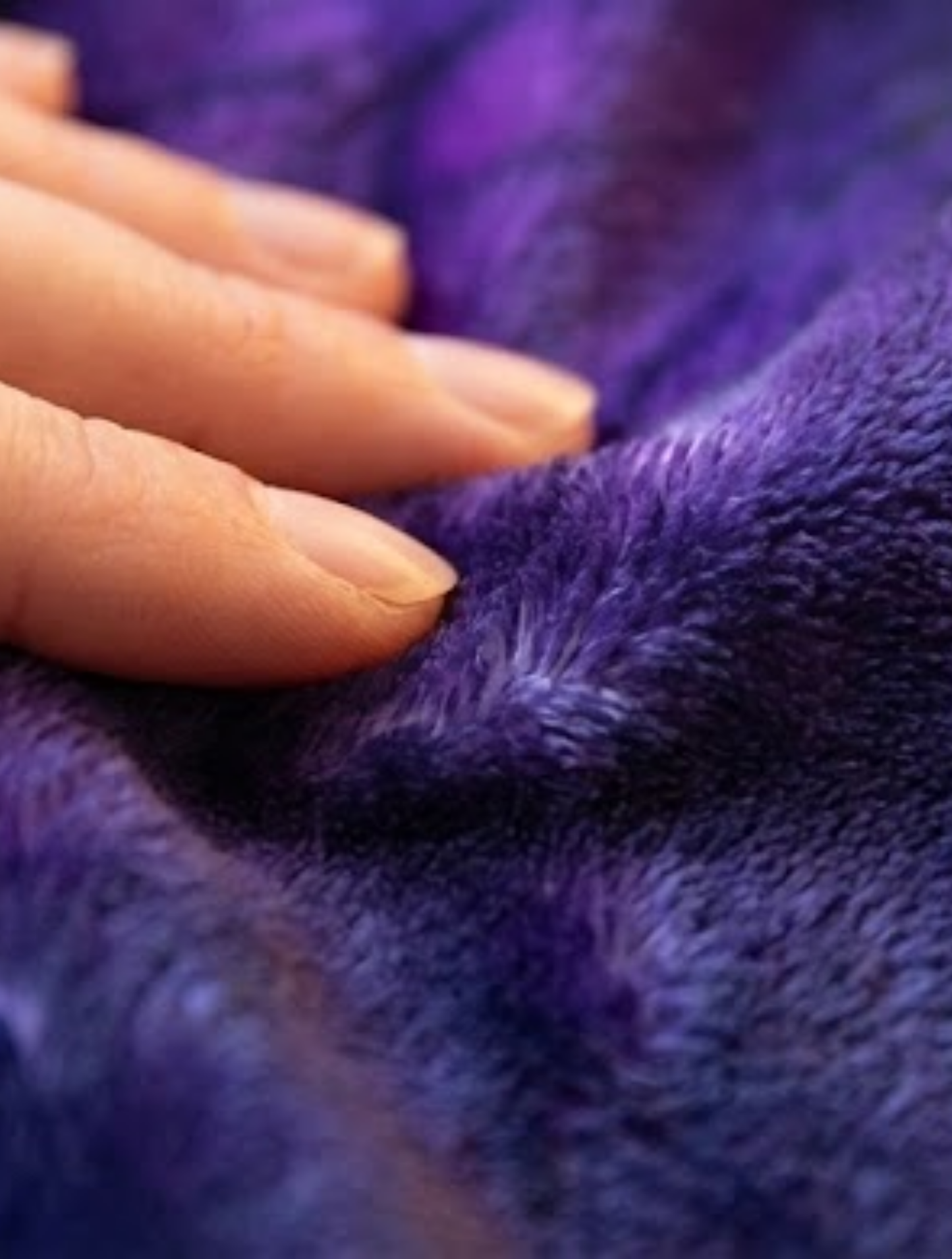To My Wife Purple Butterfly Sherpa Blanket Gift