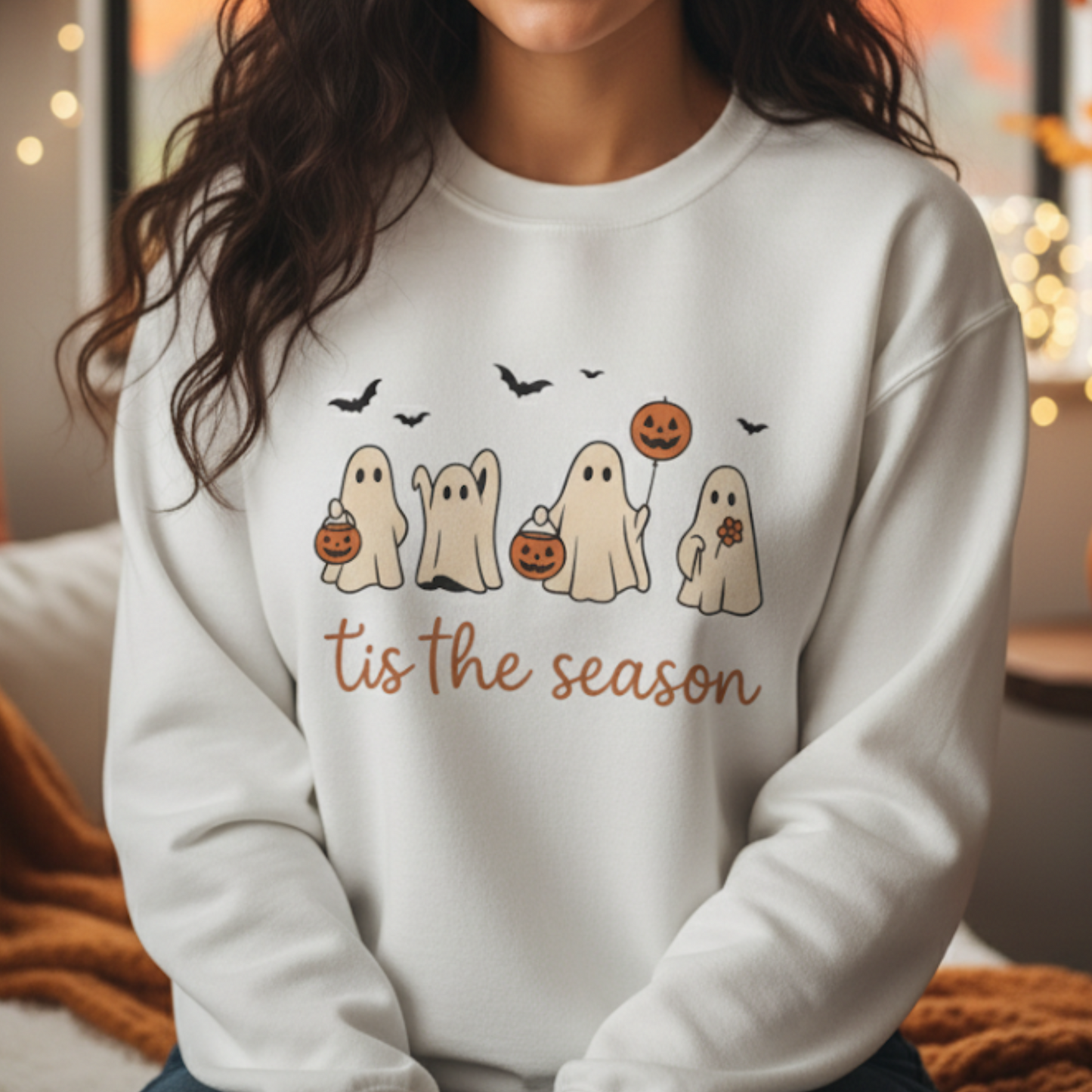 Tis the Season Ghostly Crewneck Sweatshirt