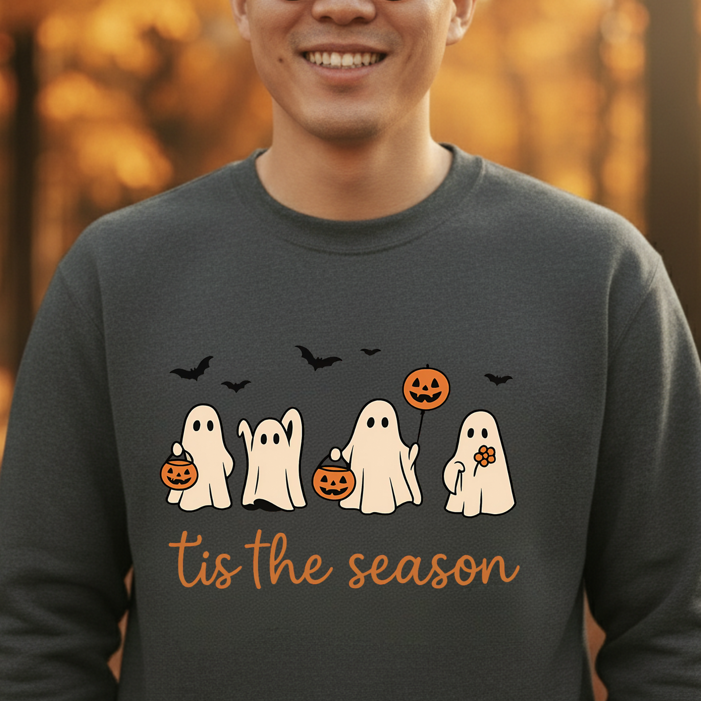 Tis the Season Ghostly Crewneck Sweatshirt