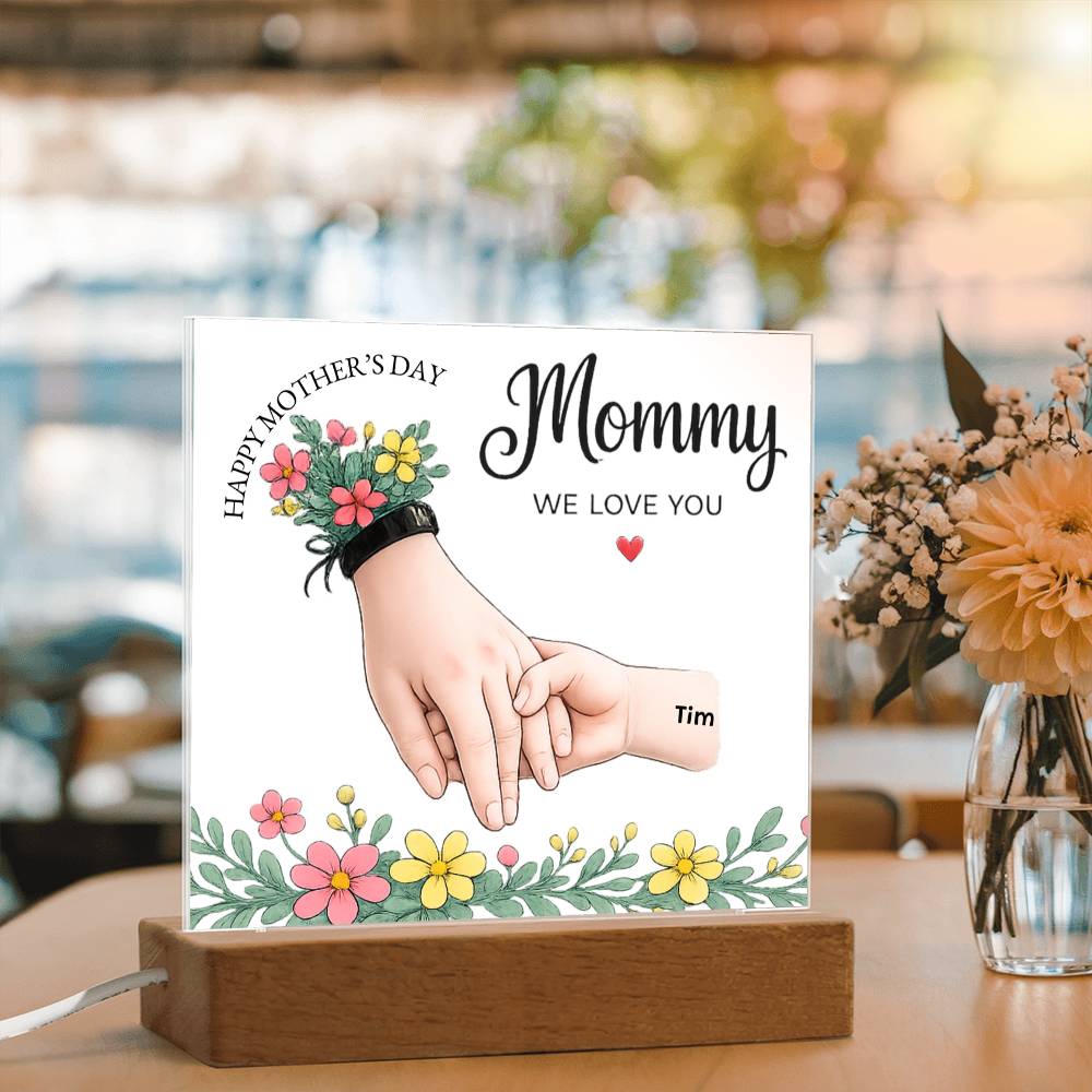 Personalized Mom Plaque That Brings Her to Tears