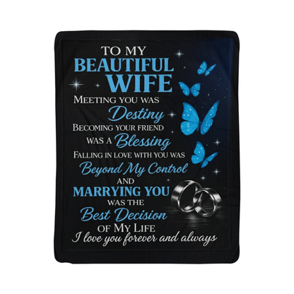 Luxury Sherpa Fleece Blanket – Ultra-Soft Warmth for Every Season