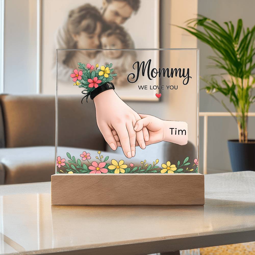 Personalized Mom Plaque That Brings Her to Tears