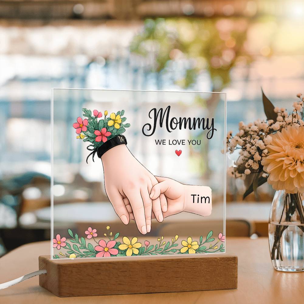 Personalized Mom Plaque That Brings Her to Tears