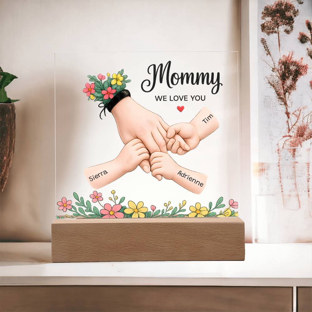 Personalized Mom Plaque That Brings Her to Tears